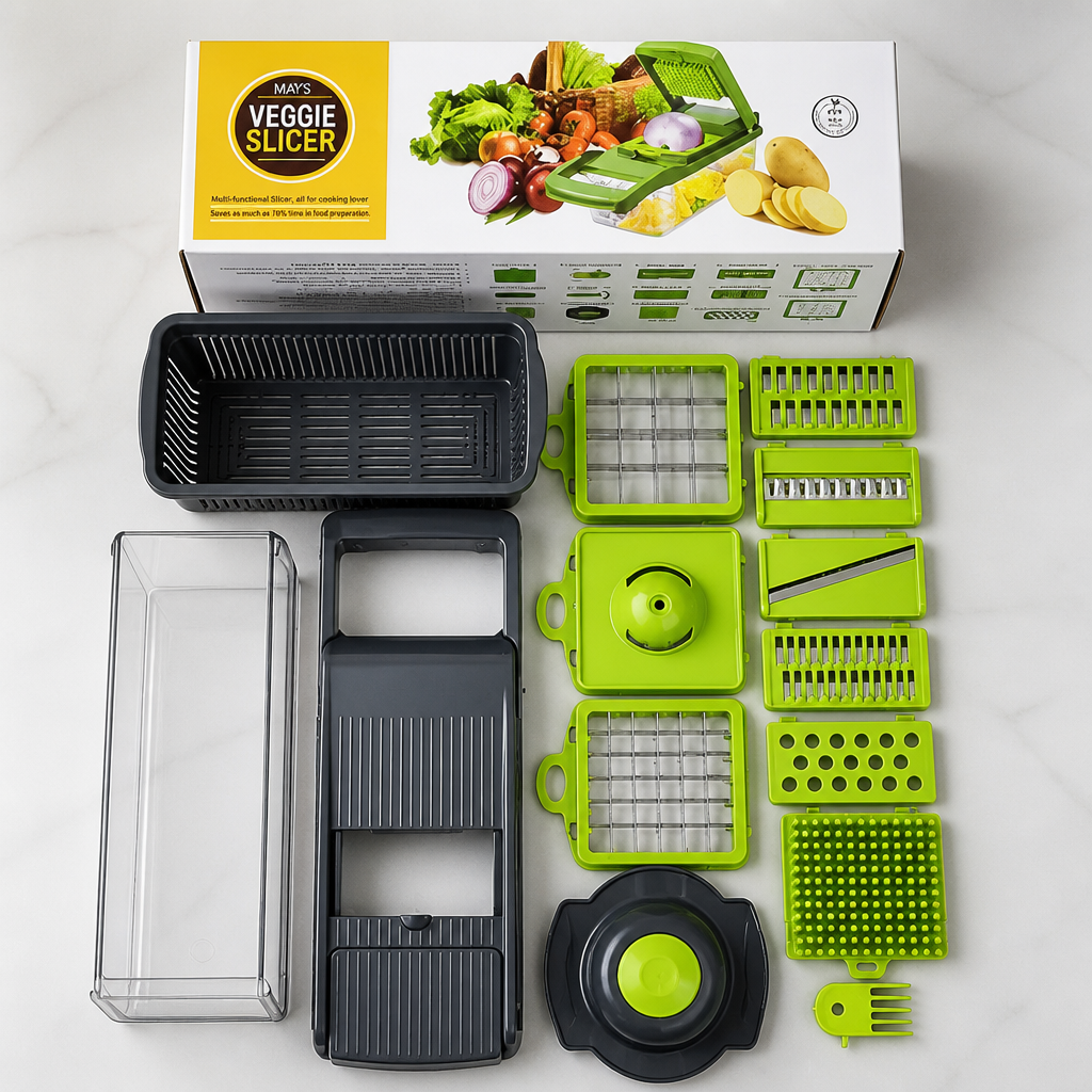 # 14-in-1 Vegetable Slicer & Dicer